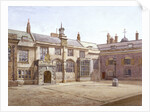 View of Sutton's Pensioners Hall, Charterhouse, London by John Crowther