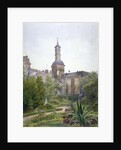 The tower of the Church of St Botolph, Aldersgate, City of London by John Crowther