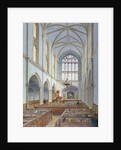 Interior view of a French Protestant church on St Martin's le Grand, City of London by John Crowther