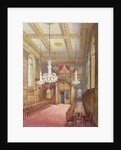 Interior of the Vintners' Hall, Upper Thames Street, London by John Crowther