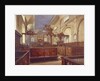 Interior of the Church of All Hallows the Great, City of London by John Crowther