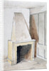 Fireplace in one of the top rooms, no 21 Austin Friars Street, City of London by John Crowther