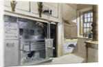 Kitchen range and Dutch oven, no 21 Austin Friars Street, City of London by John Crowther