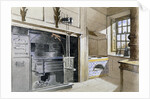 Kitchen range and Dutch oven, no 21 Austin Friars Street, City of London by John Crowther