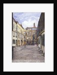 View of Johnson's Court, Fleet Street, London by John Crowther