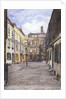 View of Johnson's Court, Fleet Street, London by John Crowther