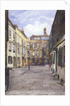 View of Johnson's Court, Fleet Street, London by John Crowther