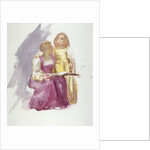 Seated Woman and a Young Girl by Anna Lea Merritt