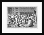 He and his drunken companions raise a riot in Covent Garden by Anonymous