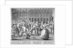He and his drunken companions raise a riot in Covent Garden by Anonymous