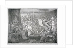 Scene inside the House of Commons, Westminster, London by James Gillray