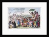 Election fair, Copenhagen Fields, London by James Gillray