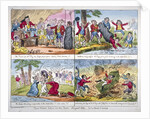 Four views taken in the parks by George Cruikshank