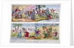 Four views taken in the parks by George Cruikshank