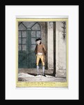 A man outside Brooks's Club, London by George Cruikshank
