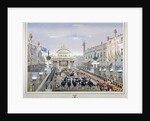 Royal reception on London Bridge by Anonymous