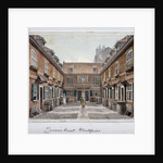 View of Queen's Court, Upper Ground Street, Southwark, London by Robert Blemmell Schnebbelie