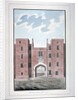 View of Lincoln's Inn Gateway, Holborn, London by Anonymous