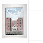 View of Lincoln's Inn Gateway, Holborn, London by Anonymous