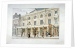 Surrey Theatre and Surrey Coffee House on Blackfriars Road, Southwark, London by Thomas Hosmer Shepherd