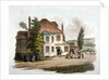 The Farthing Pie House Inn on St Marylebone New Road, London by William Pickett
