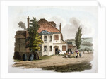 The Farthing Pie House Inn on St Marylebone New Road, London by William Pickett