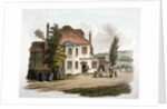 The Farthing Pie House Inn on St Marylebone New Road, London by William Pickett