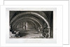 Interior view of the crypt, St Saviour's Church, Southwark, London by J Shury