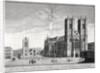 East view of Westminster Abbey and St Margaret's Church, London by Benjamin Cole
