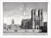 East view of Westminster Abbey and St Margaret's Church, London by Benjamin Cole