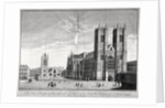 East view of Westminster Abbey and St Margaret's Church, London by Benjamin Cole