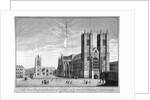 East view of Westminster Abbey and St Margaret's Church, London by Benjamin Cole
