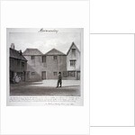 The Reverend Whitaker's meeting house, Long Walk, Bermondsey, London by John Chessell Buckler