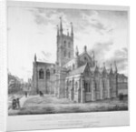 South-east view of the Lady Chapel of St Saviour's Church, as it will appear when restored by J Harris