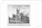 South-east view of the Lady Chapel of St Saviour's Church, as it will appear when restored by J Harris