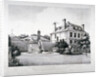 North-east view of Tooting School, with a garden in the foreground, Wandsworth, London by HP Ashby