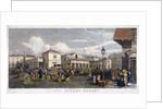 Covent Garden Market, Westminster, London by Frederick James Havell