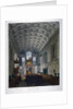 Interior view of the Chapel Royal in St James's Palace, Westminster, London by Daniel Havell