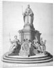 Statue of Queen Anne erected as a celebration of the completion of St Paul's Cathedral by Anonymous