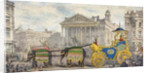 Edwin Hughes passing the Royal Exchange, City of London by Anonymous