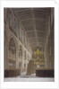 Interior of St Margaret's Church, Westminster, London by George Hawkins