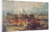 The Lord Mayor's procession by water to Westminster, London by Anonymous