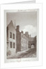 View looking towards the gateway of Montague House, Southwark, London by John Chessell Buckler