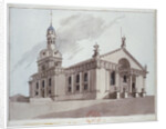 South-east view of the Church of St Alfege, Greenwich, London by Anonymous