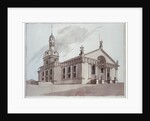 South-east view of the Church of St Alfege, Greenwich, London by Anonymous
