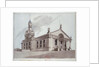 South-east view of the Church of St Alfege, Greenwich, London by Anonymous