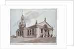 South-east view of the Church of St Alfege, Greenwich, London by Anonymous