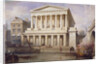 Proposed view of Fishmongers' Hall near London Bridge, City of London by Frederick Nash