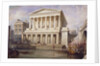 Proposed view of Fishmongers' Hall near London Bridge, City of London by Frederick Nash
