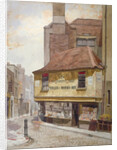 View of the Old Curiosity Shop, Portsmouth Street, Westminster, London by John Crowther